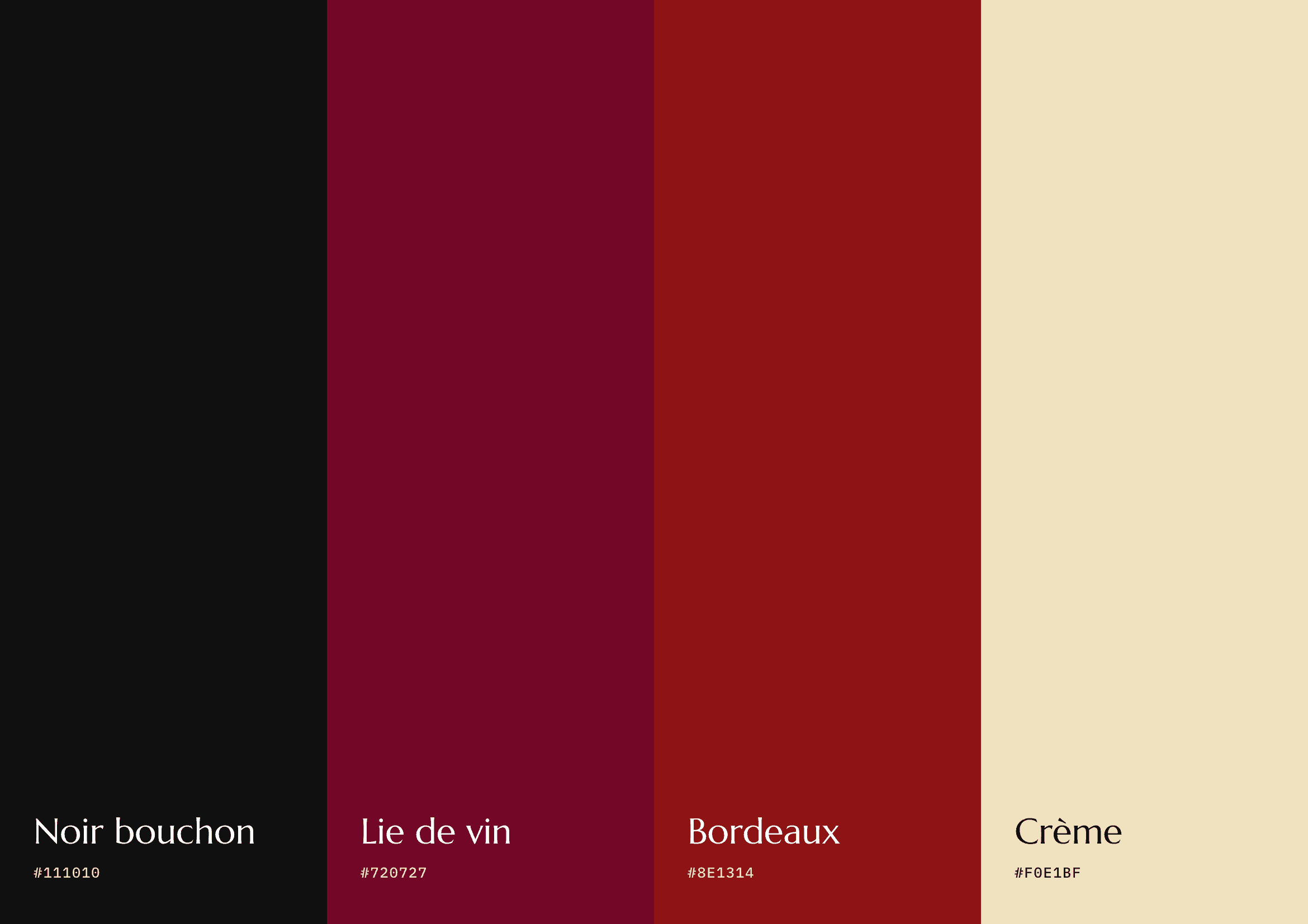 Palette de couleurs de Aux Lyonnais