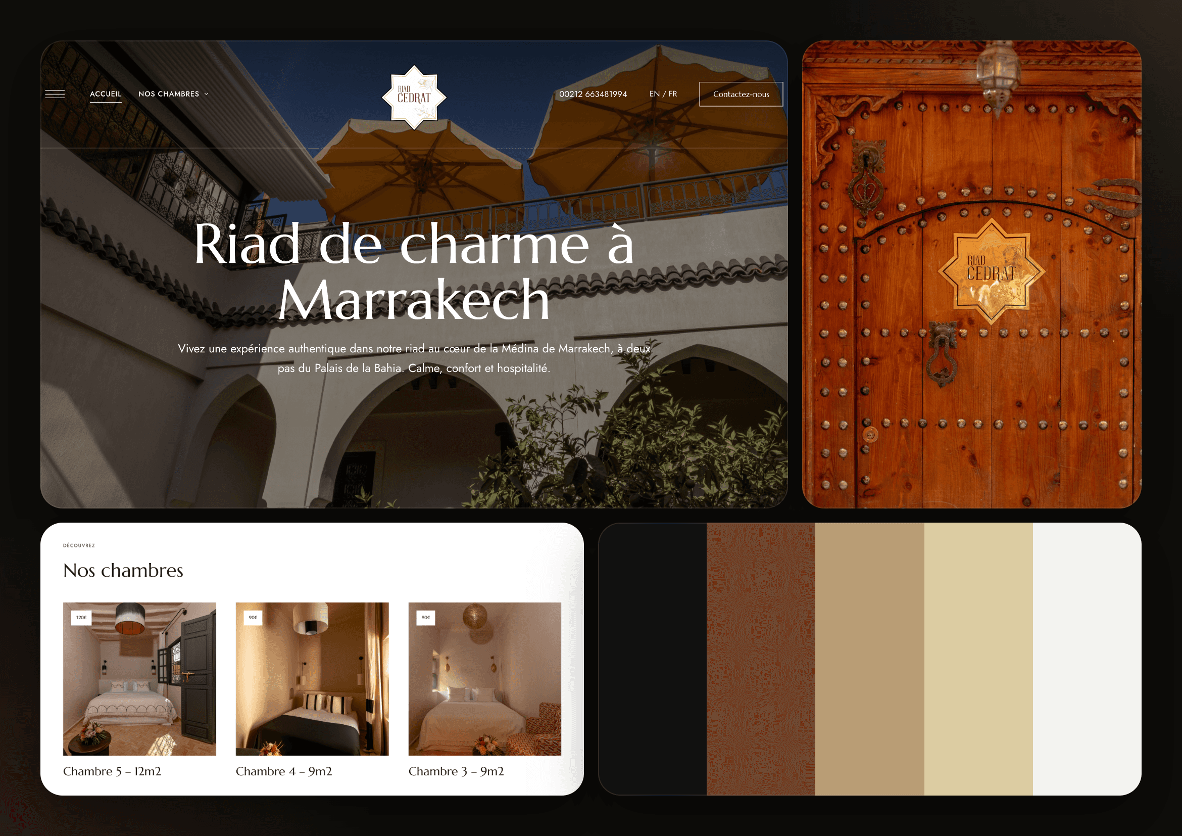 Moodboard de Cédrat Marrakech