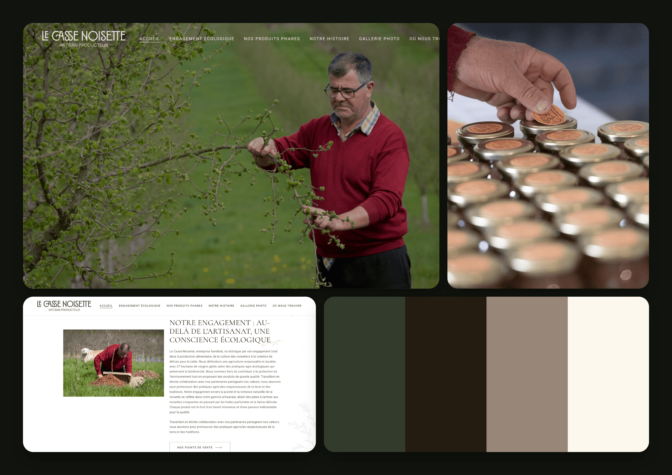 Moodboard de Le Casse Noisette