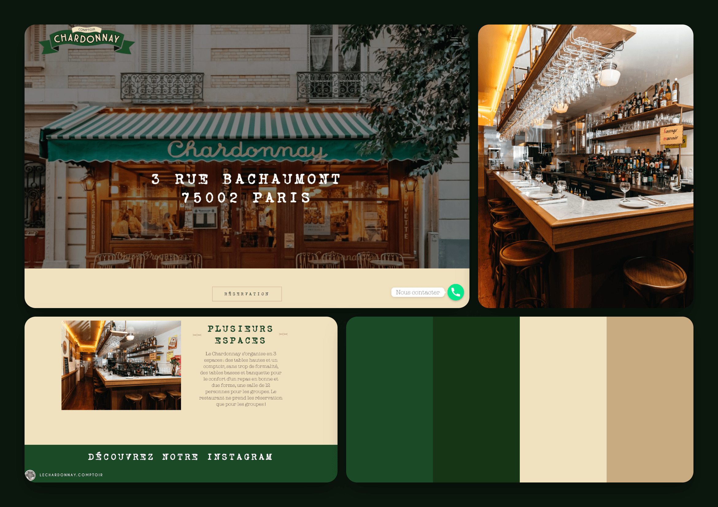Moodboard de Le Chardonnay Comptoir