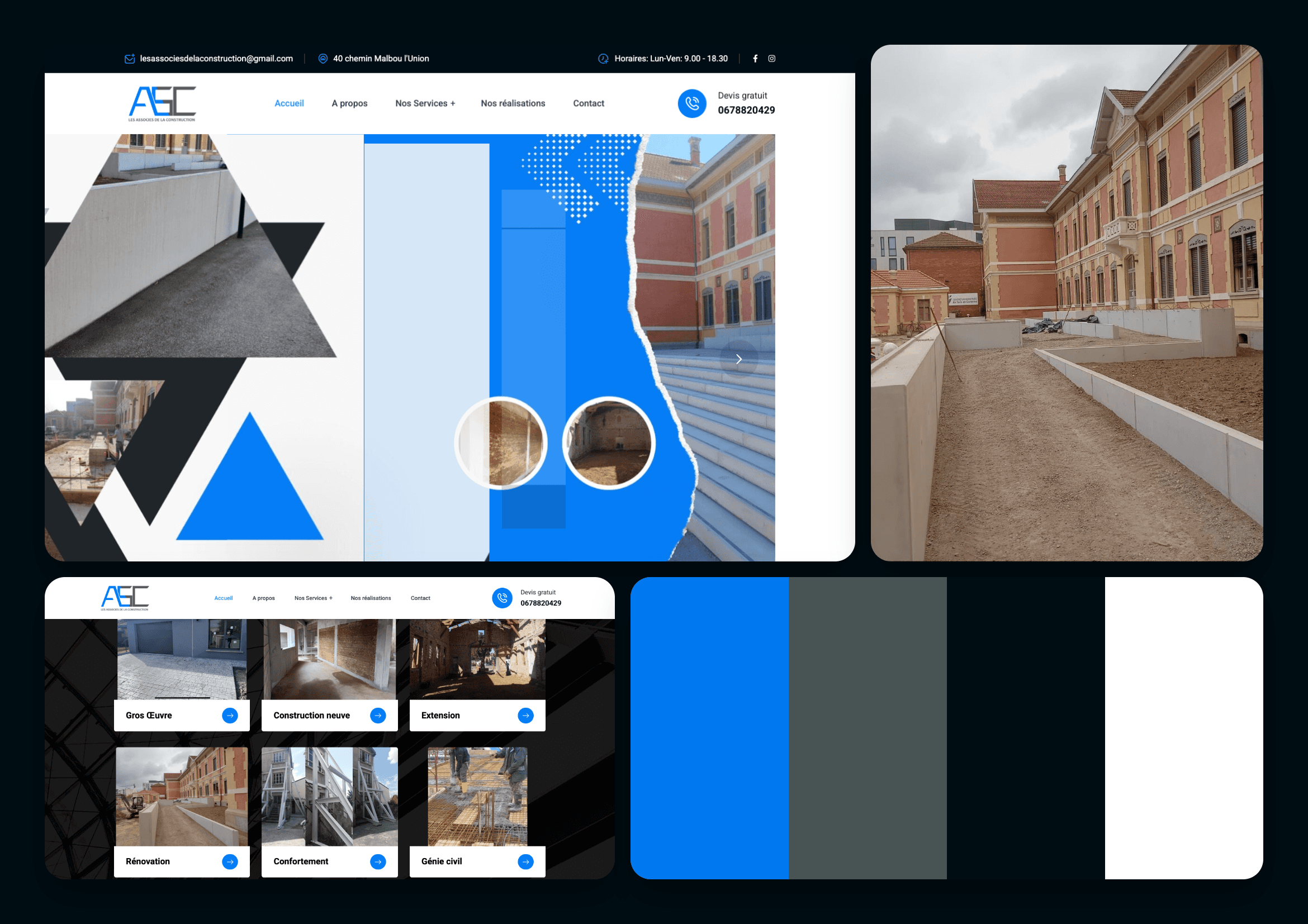 Moodboard de Les Associés de la Construction