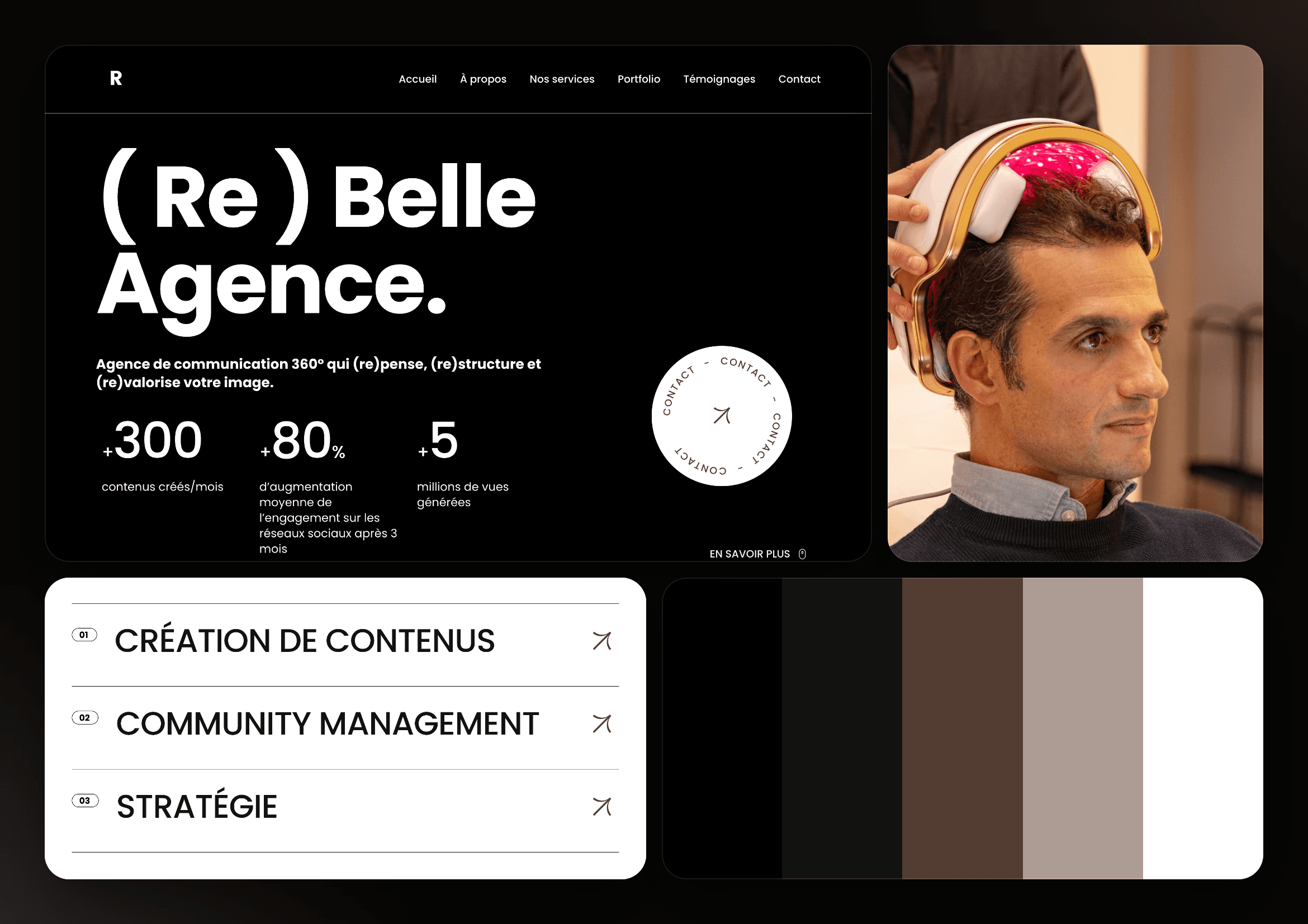 Moodboard de (Re) Belle Agence