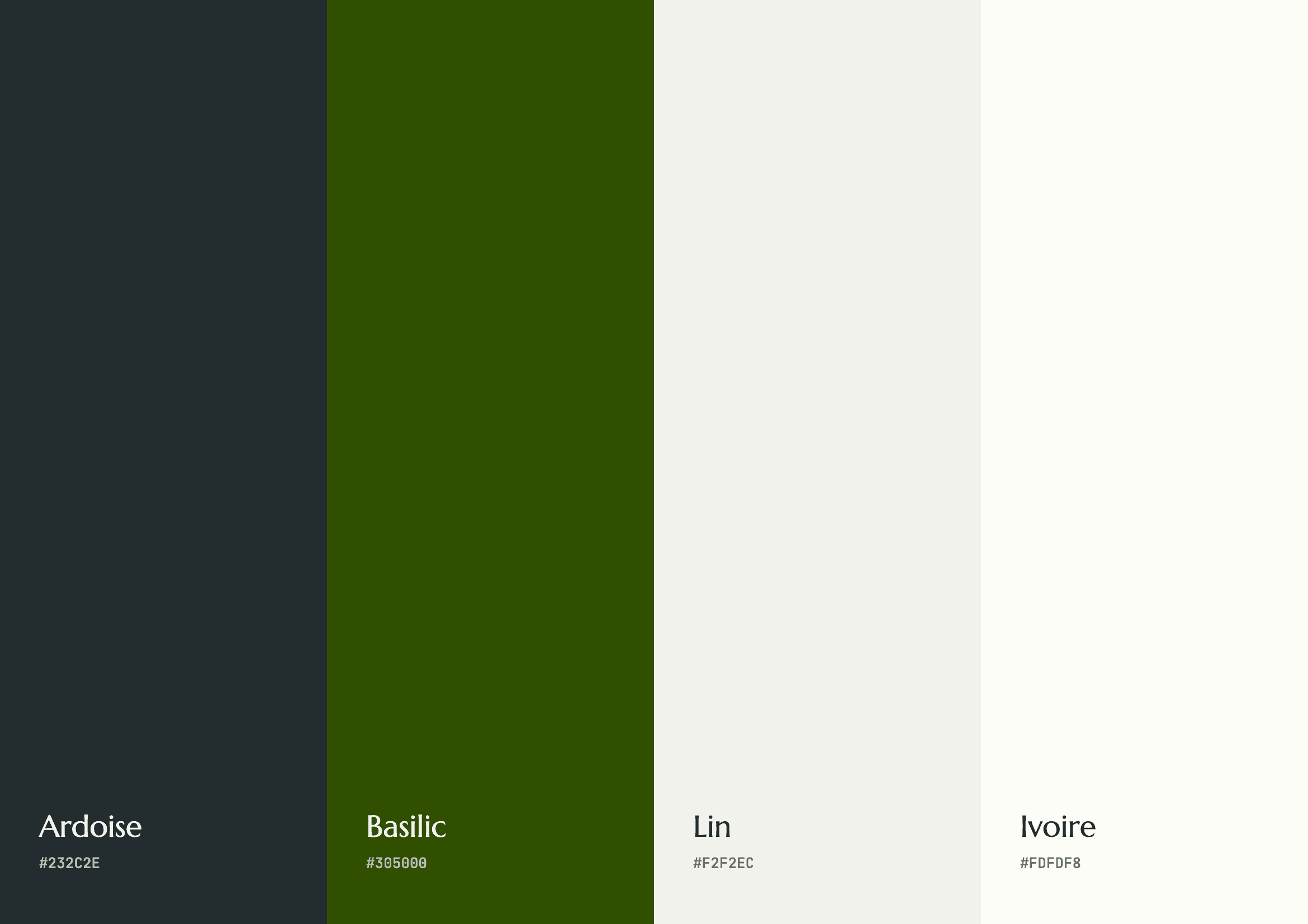 Palette de couleurs de Gemini Family