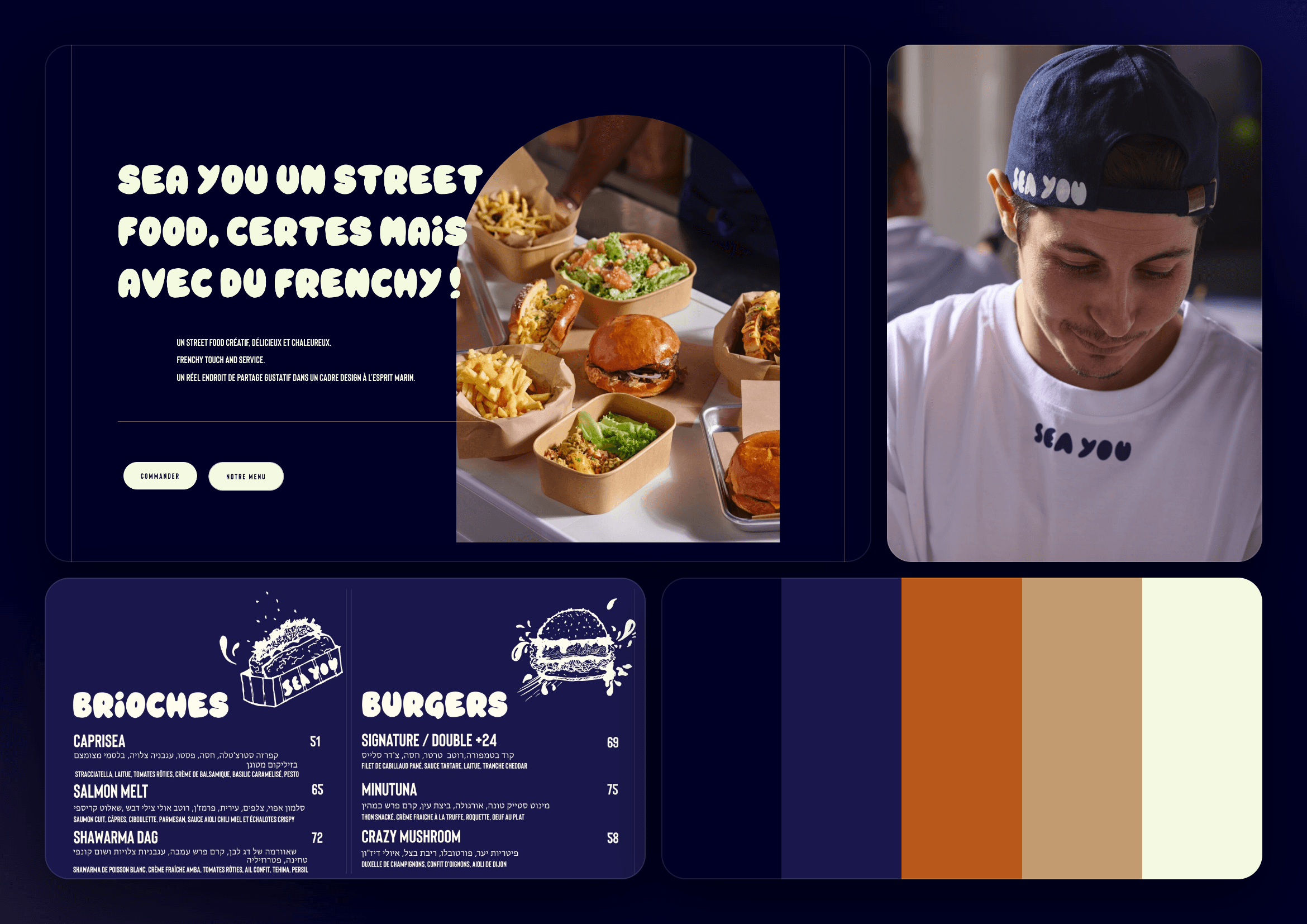Moodboard de SeaYouFood