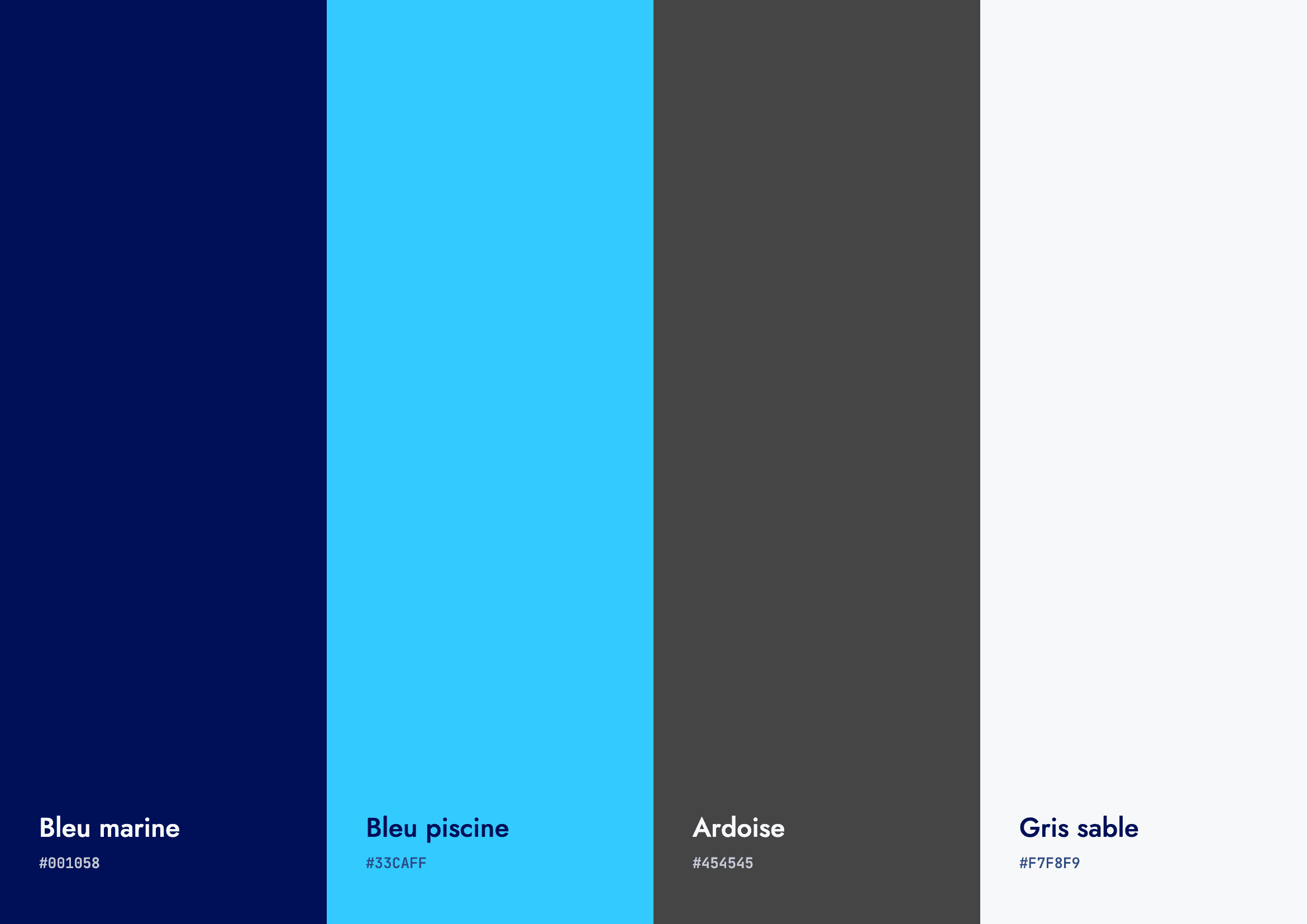 Palette de couleurs de The Square Foot Group