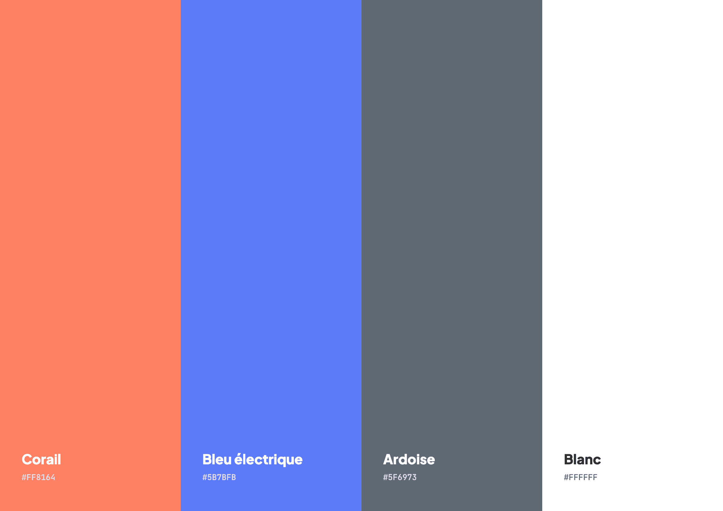 Palette de couleurs de V3ntures