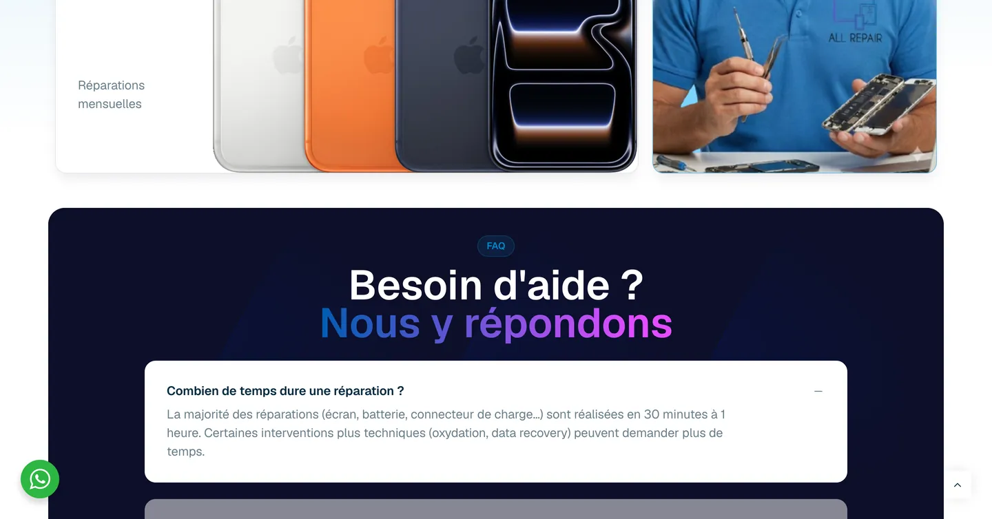 Site All Repair, vue 7 sur 10