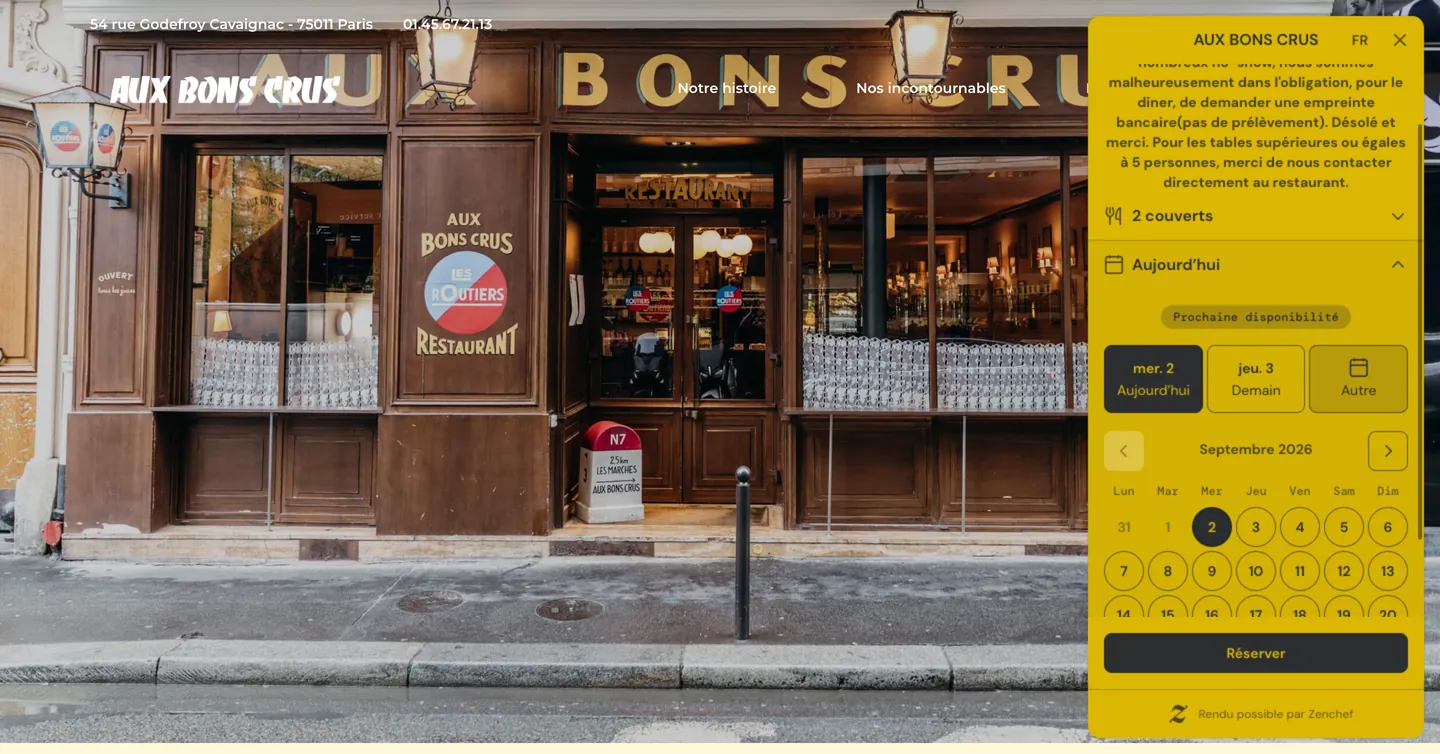 Site Aux Bons Crus, vue 1 sur 10