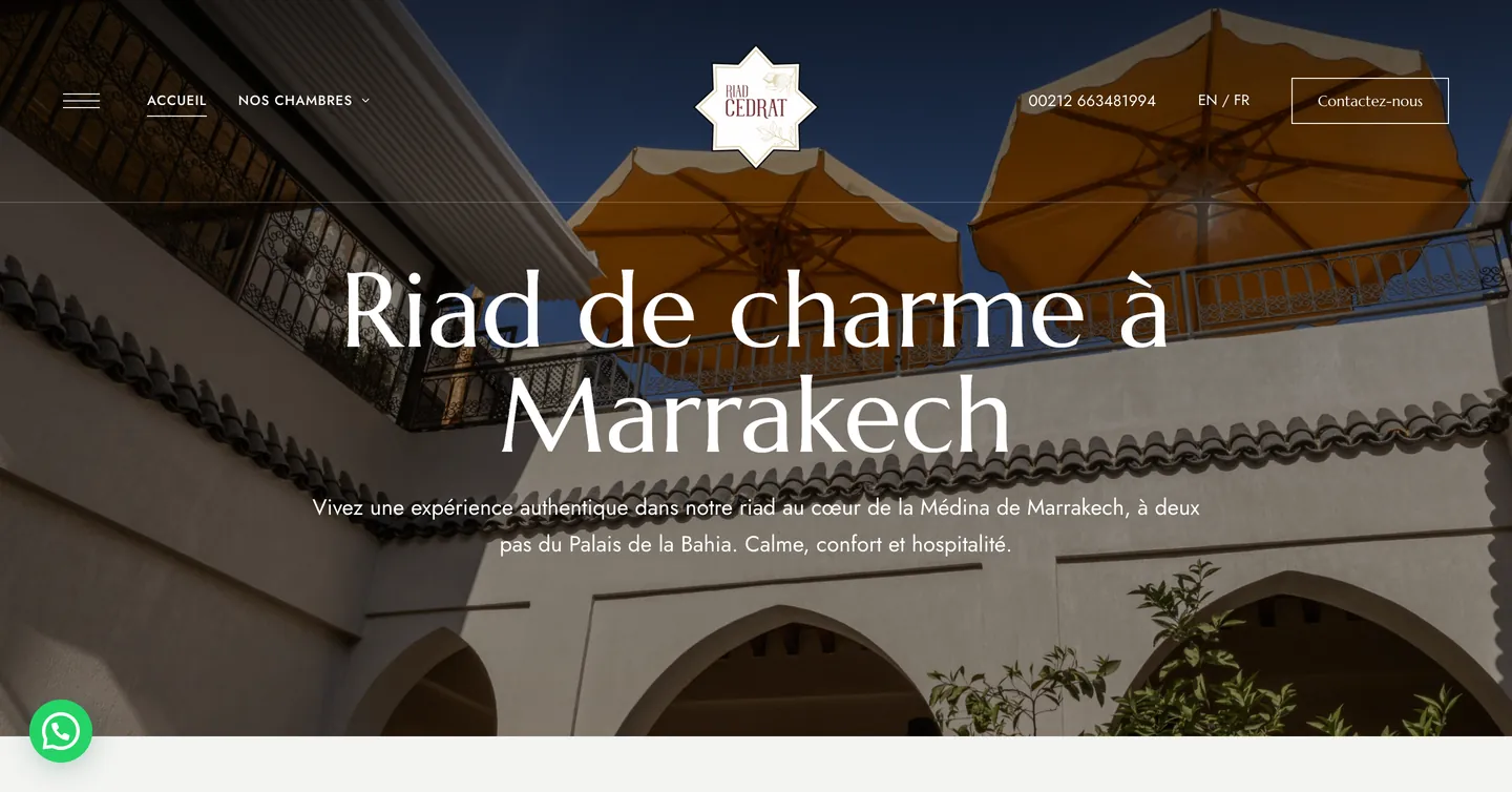 Site Cedrat Marrakech, vue 1 sur 10