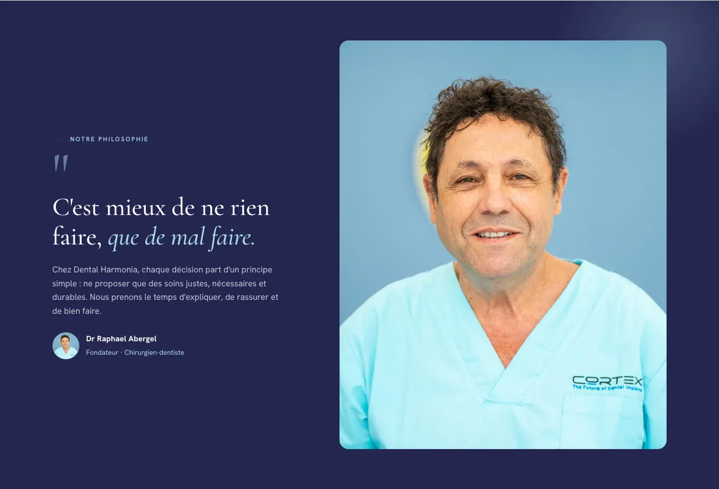 Site Dental Harmonia, vue 3 sur 10
