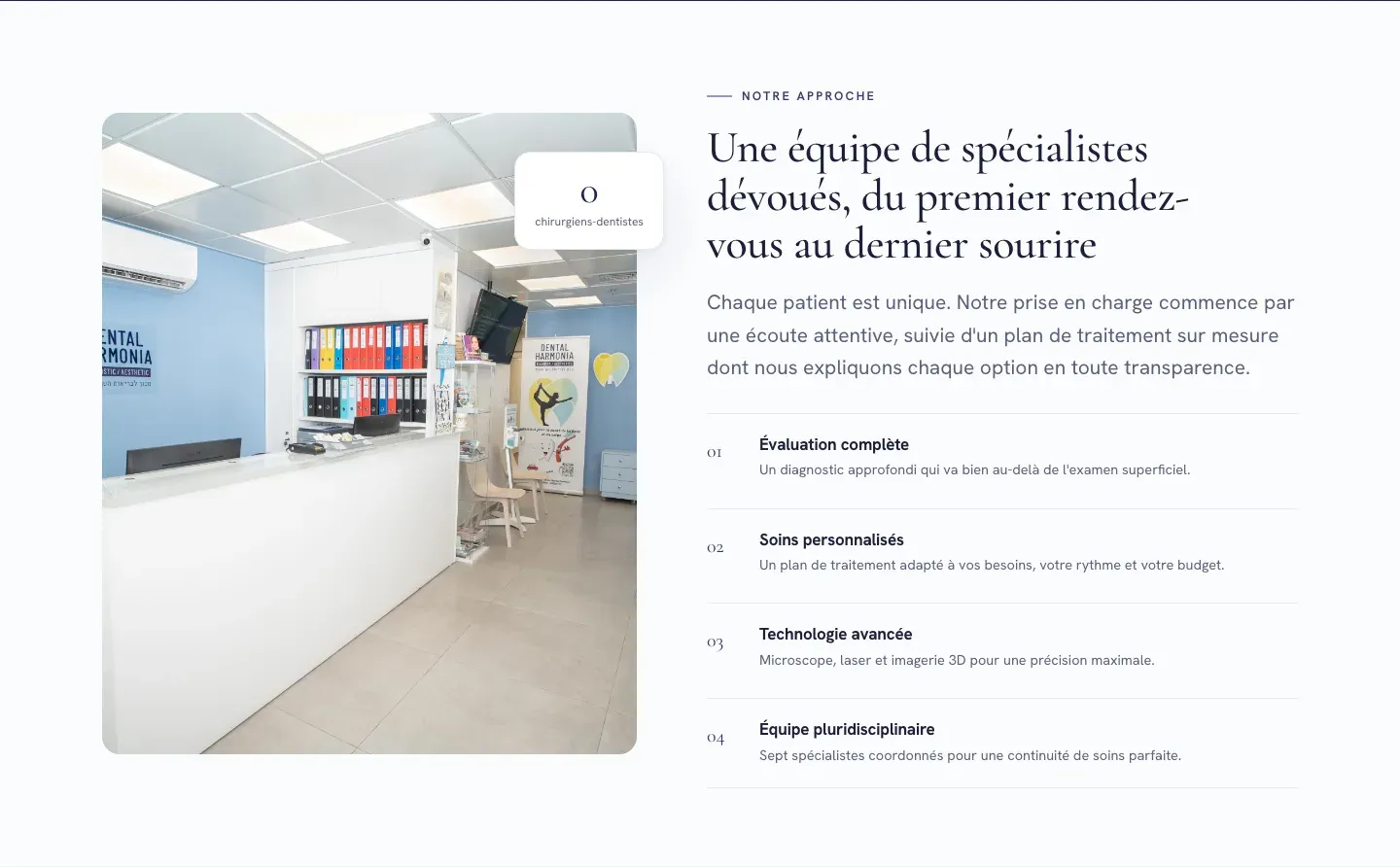 Site Dental Harmonia, vue 4 sur 10