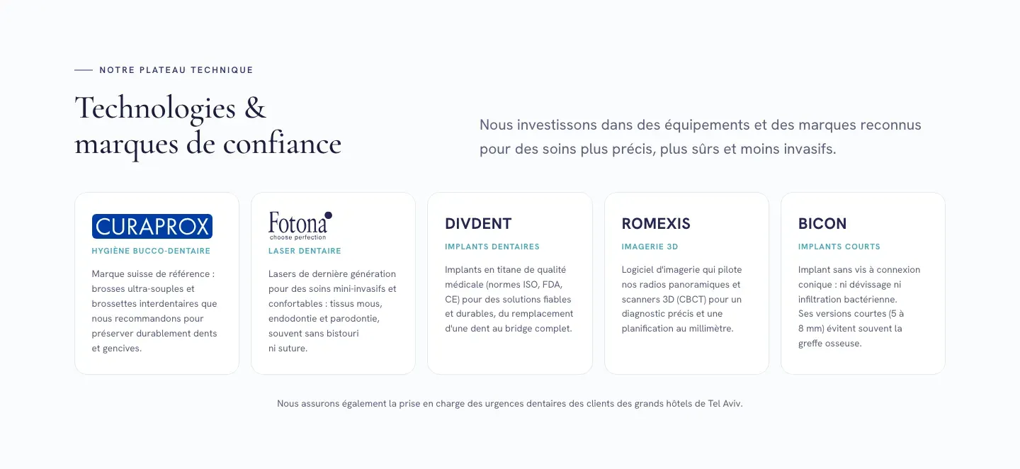 Site Dental Harmonia, vue 7 sur 10