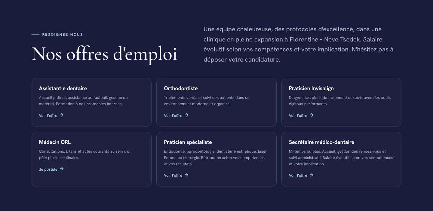 Site Dental Harmonia, vue 8 sur 10