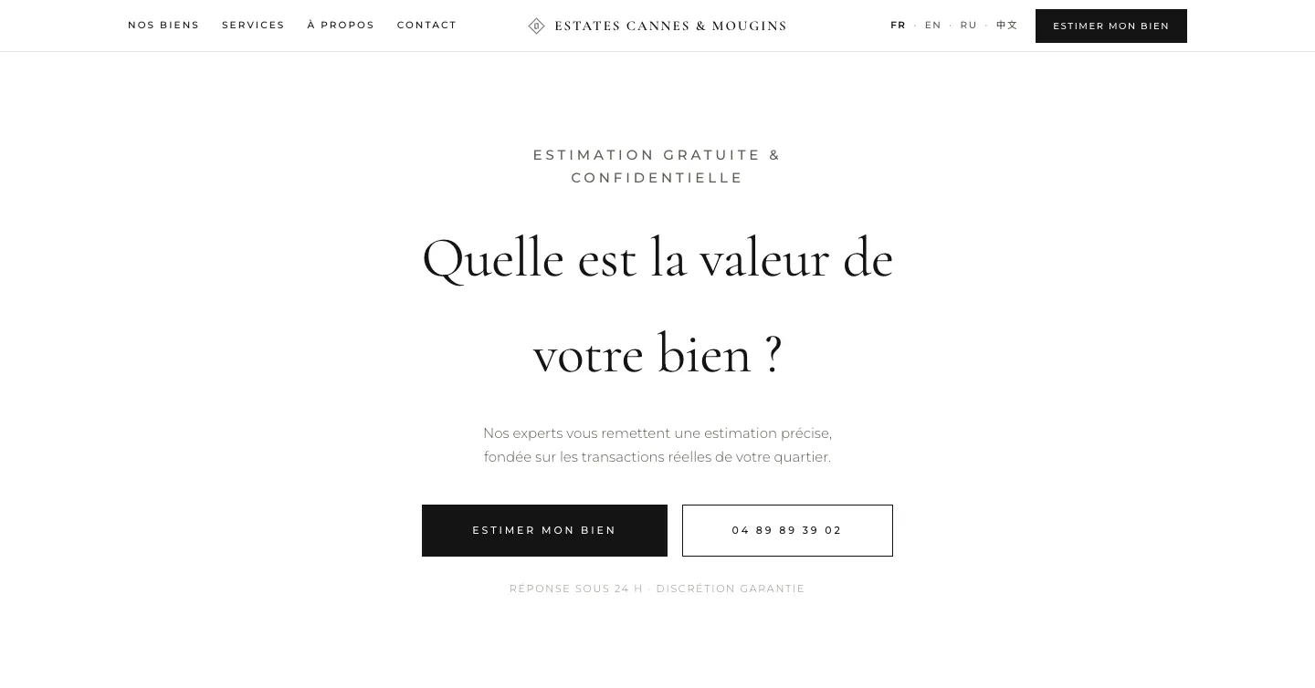 Site Estates Cannes, vue 10 sur 10