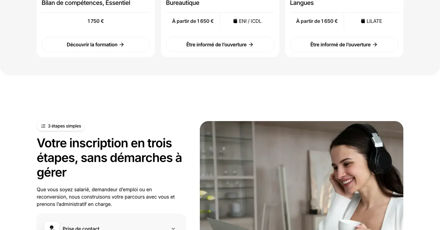 Site Global Academie, vue 2 sur 10