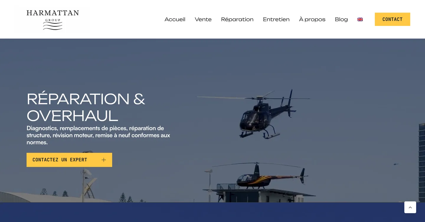 Site Harmattan Group, vue 5 sur 10