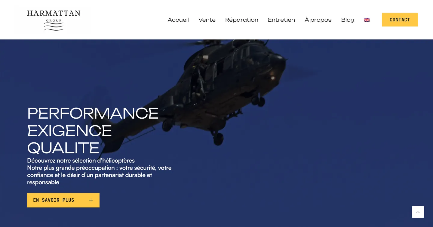 Site Harmattan Group, vue 6 sur 10