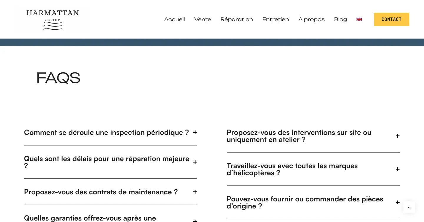Site Harmattan Group, vue 7 sur 10