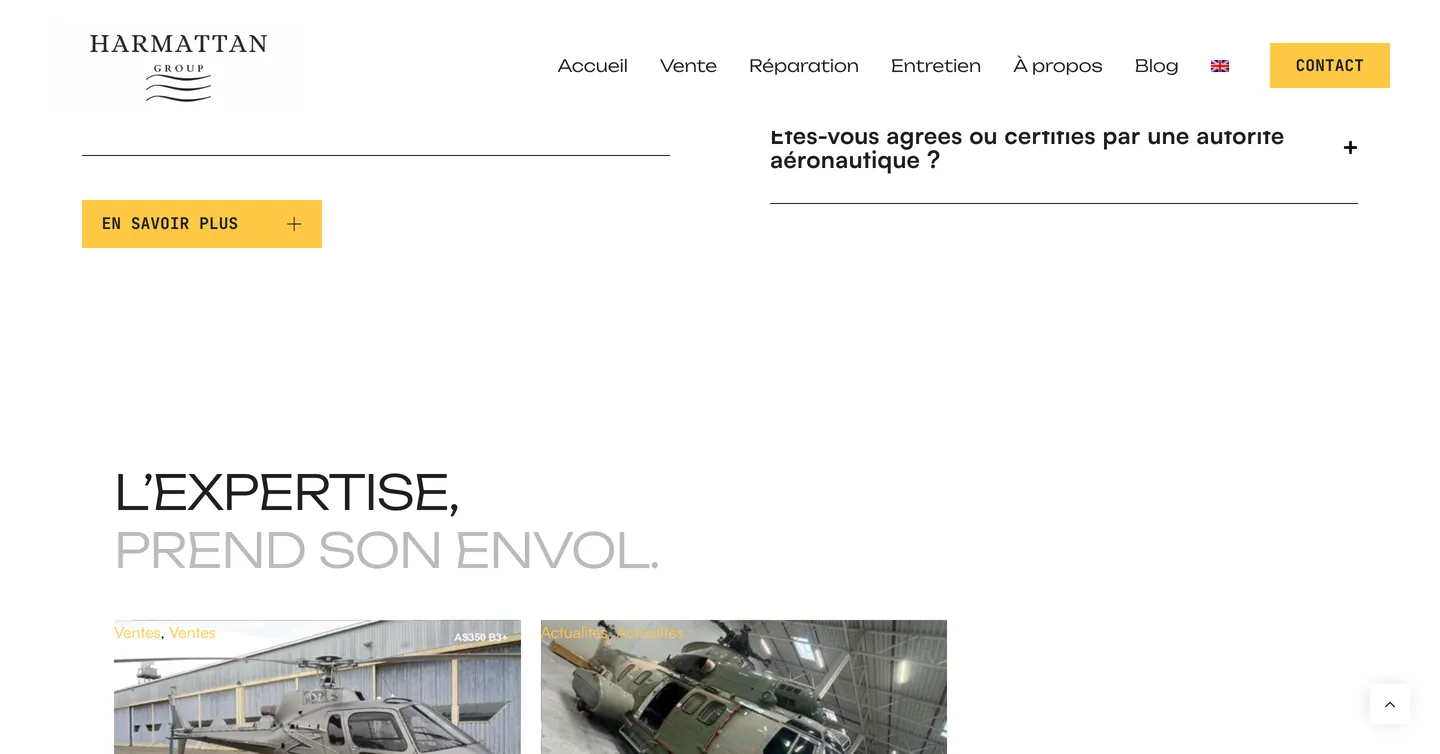 Site Harmattan Group, vue 8 sur 10