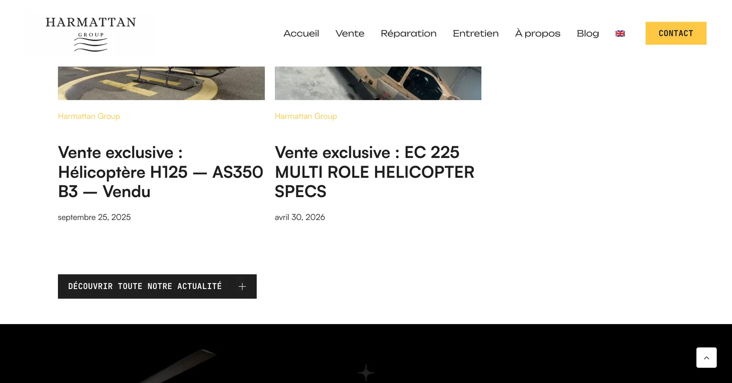 Site Harmattan Group, vue 9 sur 10
