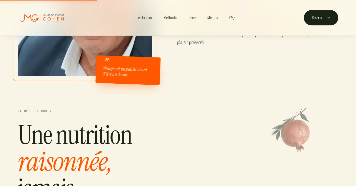 Site du Dr Jean-Michel Cohen, vue 3 sur 10