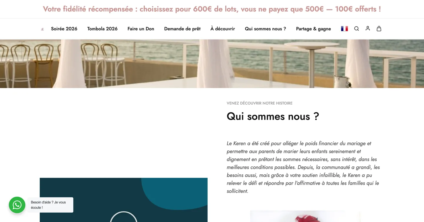 Site Keren Zelda, vue 3 sur 10