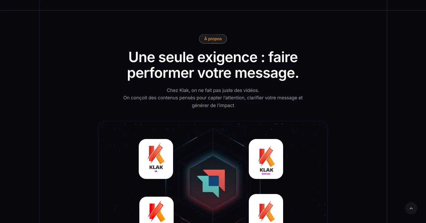 Site Klak.io, vue 4 sur 10