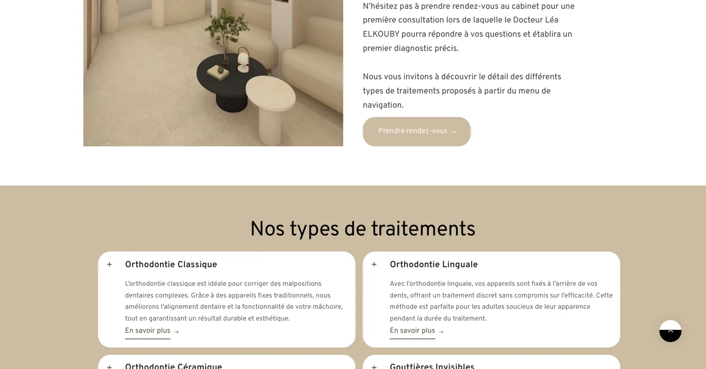 Site du Dr Léa Elkouby, vue 4 sur 10