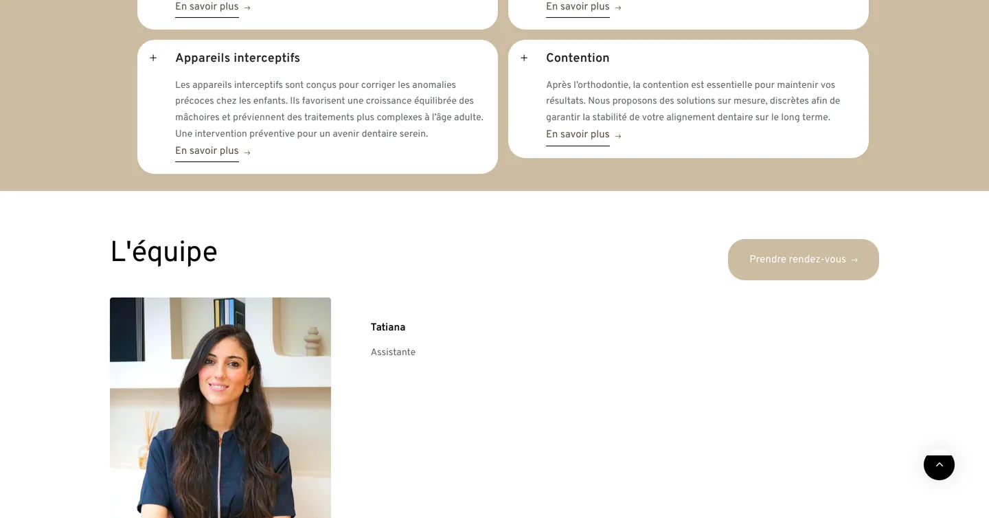 Site du Dr Léa Elkouby, vue 6 sur 10