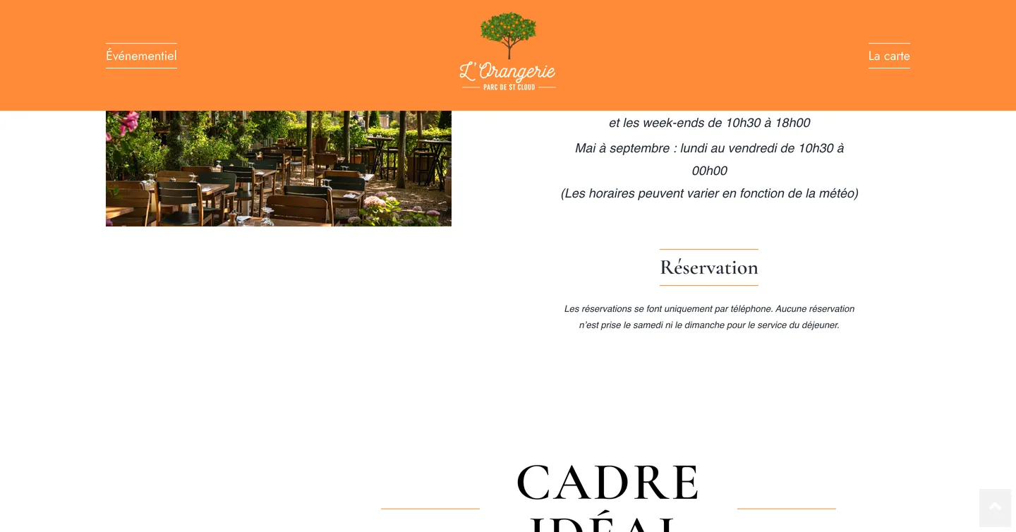 Site L'Orangerie du Parc, vue 3 sur 10