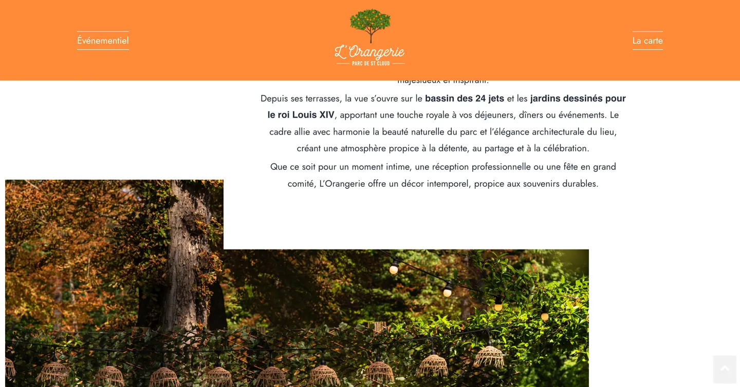 Site L'Orangerie du Parc, vue 4 sur 10