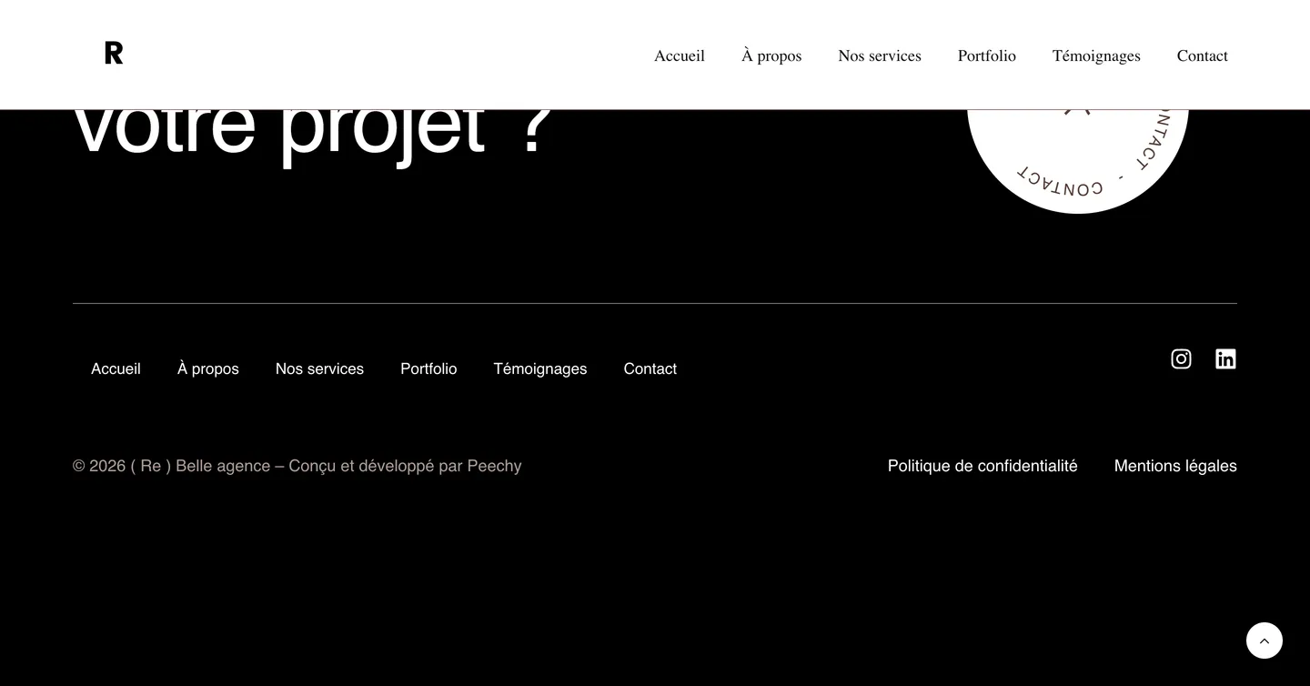 Site (Re) Belle Agence, vue 10 sur 10
