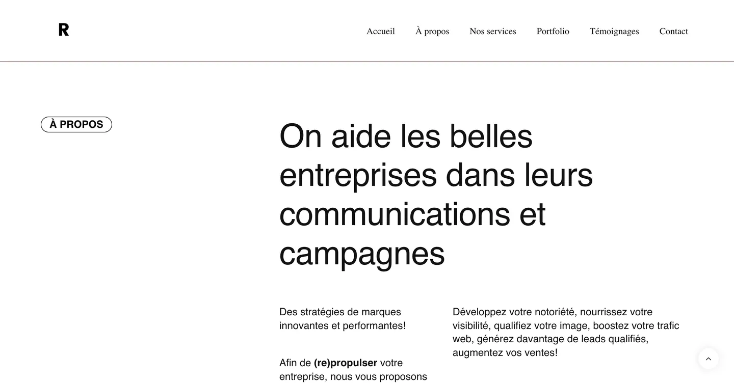 Site (Re) Belle Agence, vue 2 sur 10