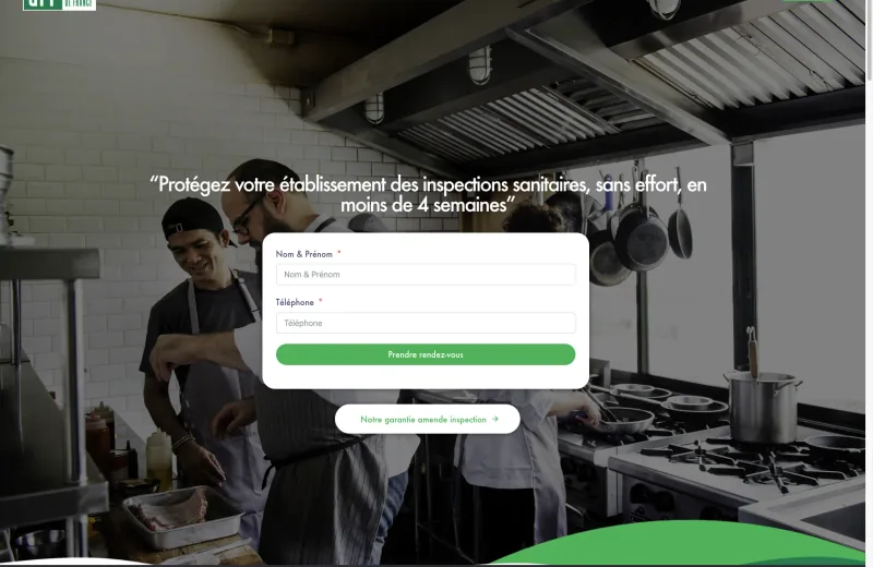 Site web GFF — Inspection sanitaire