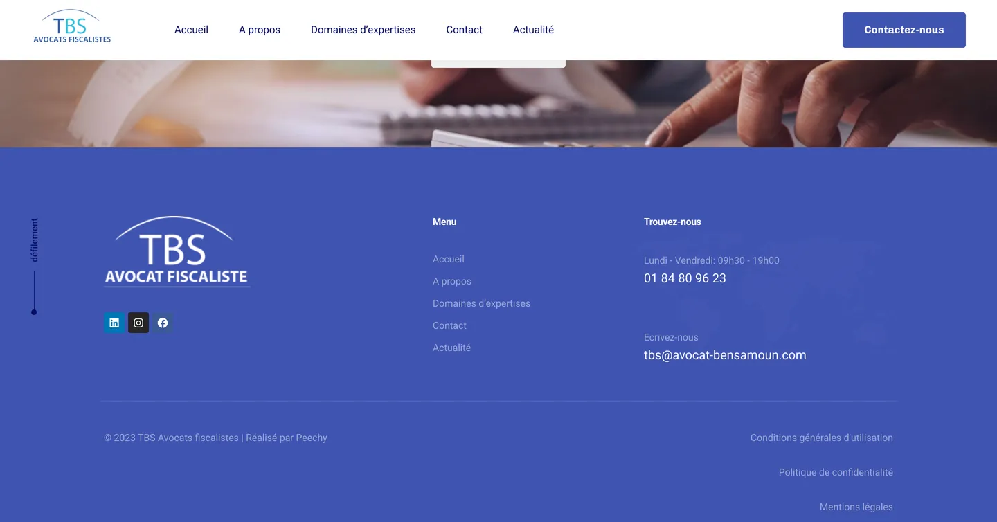 Site TBS Avocats fiscalistes, vue 10 sur 10