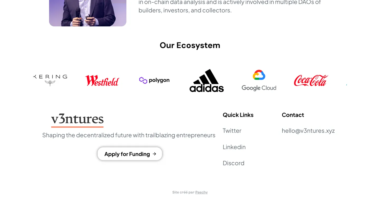 Site V3ntures, vue 10 sur 10